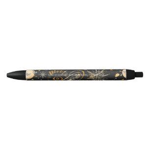 Create Your Own Celestial Chaos Black Ink Pen