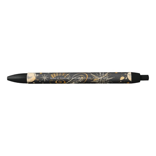 Create Your Own Celestial Chaos Black Ink Pen (Front)