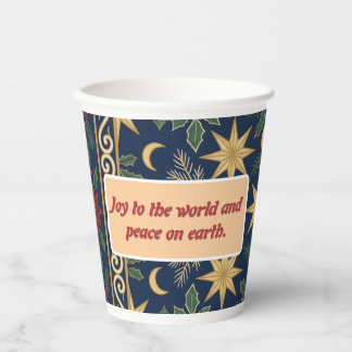 Create Your Own Celestial Holiday Paper Cups