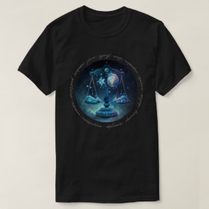 Create Your Own Celestial Libra Zodiac T-Shirt