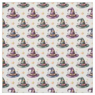 Create Your Own Celestial Litha Witch Hats Floral Fabric