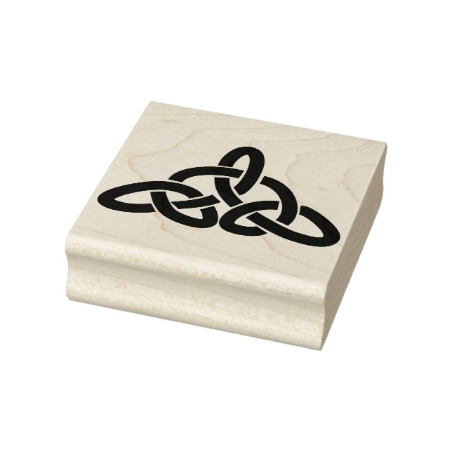 Create Your Own Celtic Knot Triangle Links Rubber Stamp (Stamp)