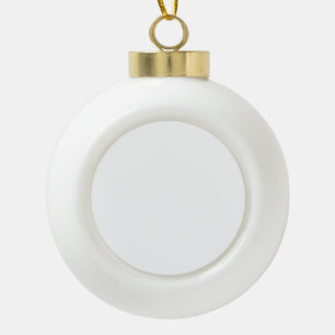 Create Your Own Ceramic Ball Christmas Ornament