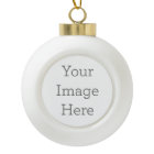 Create Your Own Ceramic Ball Ornament (Tree)
