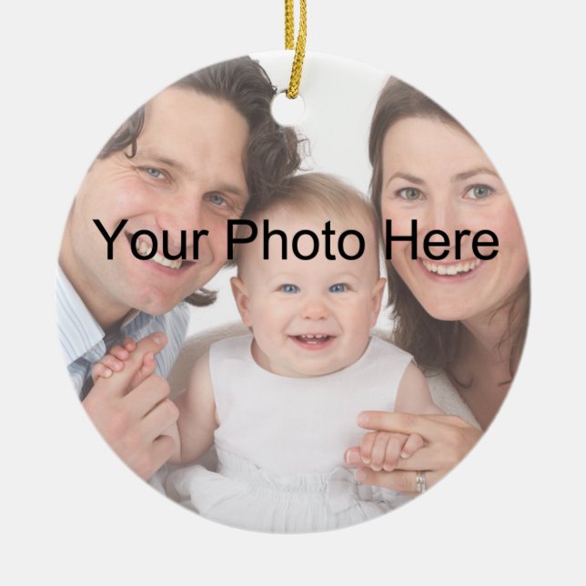 Create your own ceramic ornament (Front)