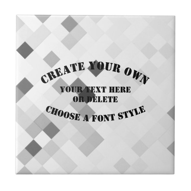 Create Your Own Ceramic Tile (Front)