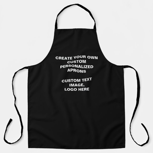 Create Your Own Chef Aprons for men, Grilling Gift (Front)