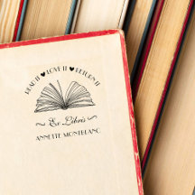 Create Your Own Chic Custom Name Ex Libris Book