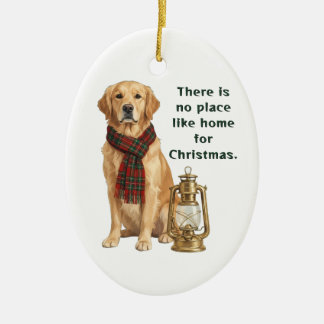 Create Your Own Christmas Dog Ceramic Ornament