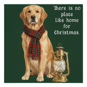 Create Your Own Christmas Dog Poster