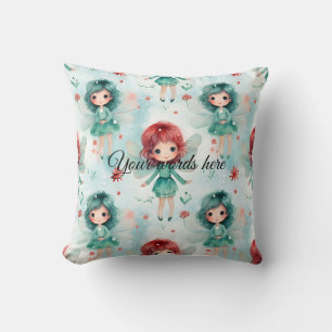Create Your Own Christmas Fairies Cushion