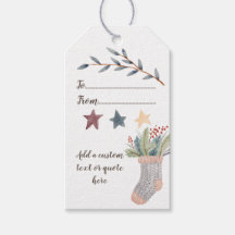 Create Your Own Christmas Gift Tags