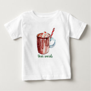 Create Your Own Christmas Hot Chocolate Baby T-Shirt