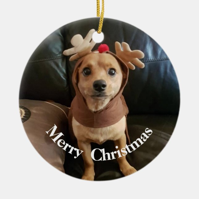 Create your own Christmas ornament (Front)