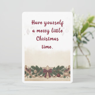 Create Your Own Christmas Party Invitation