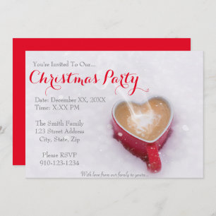 Create Your Own Christmas Party Invitation