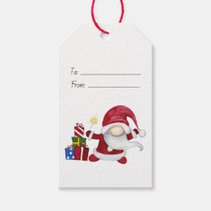 Create Your Own Christmas Presents Sparkler Gnome Gift Tags
