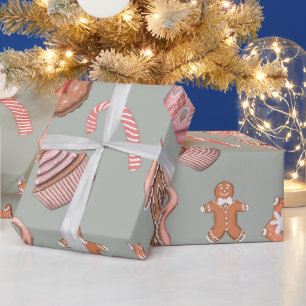Create Your Own Christmas Treats Wrapping Paper