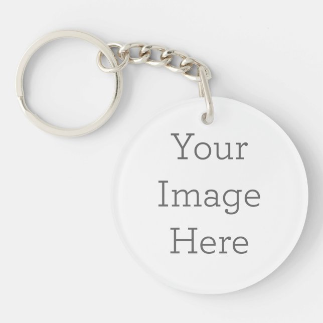 Acrylic Keychain, Circle (single-sided) (Front)