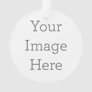Create Your Own Circle Acrylic Ornament