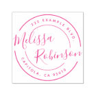 Create Your Own Circle Return Address Script Name