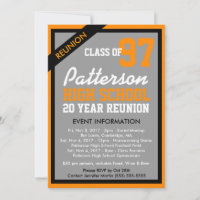 Create Your Own Class Reunion Invitation