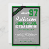 Create Your Own Class Reunion Invitation