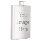 Create Your Own Classic 8oz Stainless Steel Flask