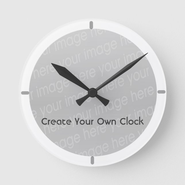 Create Your Own Clock - Style 9 (Front)