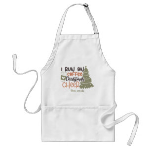 Create Your Own Coffee Christmas Cheer Standard Apron
