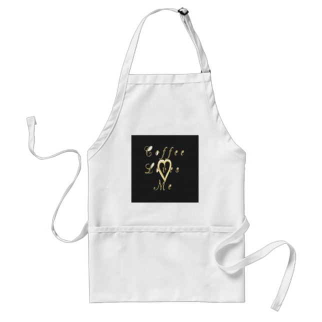 Create Your Own Coffee love me. Standard Apron (Front)