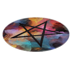 Create Your Own Colourful Alcohol Ink Smoke Cutting Board