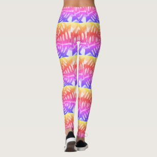 Create Your Own Colourful All-Over Print Leggings