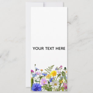 Create Your Own Colourful Floral Invitation