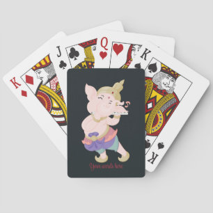 Create Your Own Colourful Ganesh Flute Playing Cards