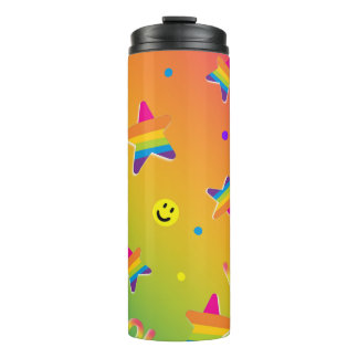 Create Your Own Colourful Retro 90s Stickers Thermal Tumbler