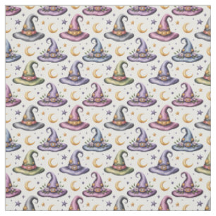 Create Your Own Colourful Witch Hats Celestial Fabric