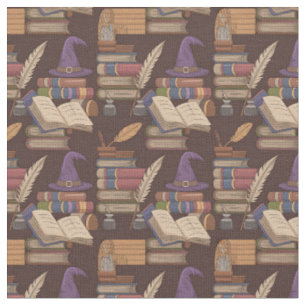 Create Your Own Colourful Witch School Supplies Fabric