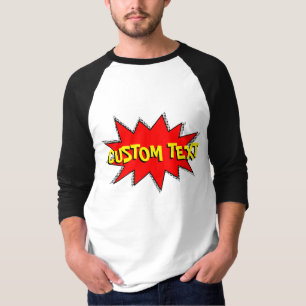 Create Your Own Comic Book Sound Effect Bubble T-Shirt