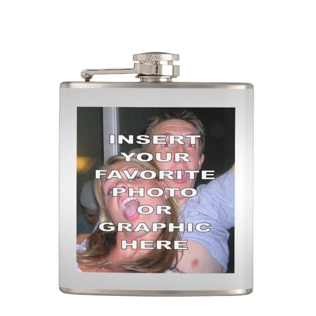 Create Your Own Cool Hip Flask (Front)