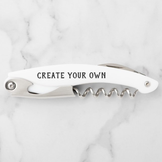 Create Your Own Corkscrew (Front)