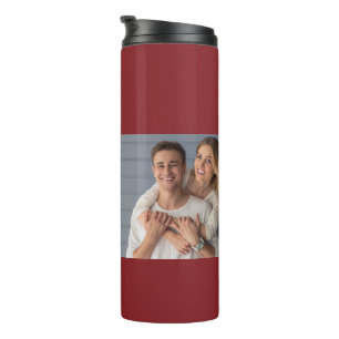 Create Your Own Couples Photo Custom Picture Thermal Tumbler
