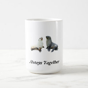 Create Your Own Couples Photo & Text Coffee Mug