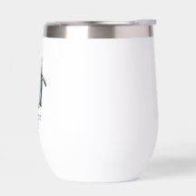 Create Your Own Couples Photo & Text Stemless Wine