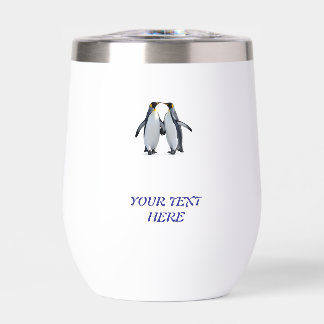 Create Your Own Couples Photo & Text Stemless Wine