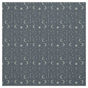 Create Your Own Crescent Moon Magic Wands Blue Fabric