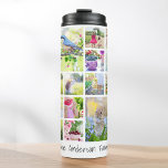 Create Your Own Custom 24 Family Photo Collage Thermal Tumbler<br><div class="desc">Create your own personalised 24 family photo collage thermal tumbler with your custom images and name. Add your favourite photos, designs or artworks to create something really unique. To edit this design template, simply upload your own images as shown above. You can even add more text or images, customise fonts...</div>