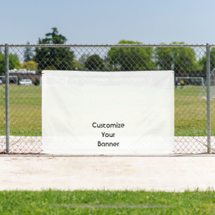 Create your own custom 2.5' x 4' Outdoor Banner