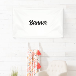 Create Your Own Custom 3' x 5' Vinyl Banner