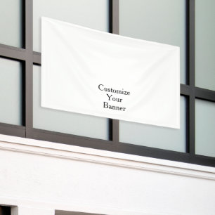 Create your own custom 4' x 6' Outdoor Banner